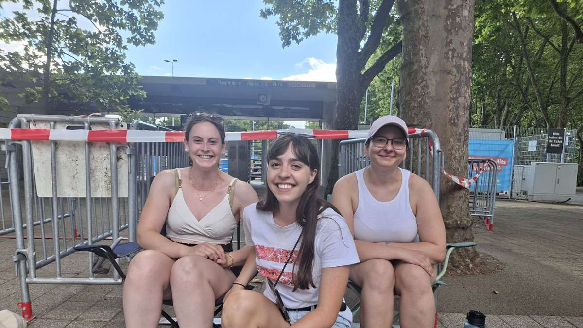 Ed Sheeran in Stuttgart: So ist die Stimmung vor dem Ed Sheeran-Konzert in Stuttgart