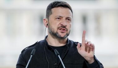 Selenskyj ruft USA und Europa nach massiven russischen Angriffen zum Handeln auf