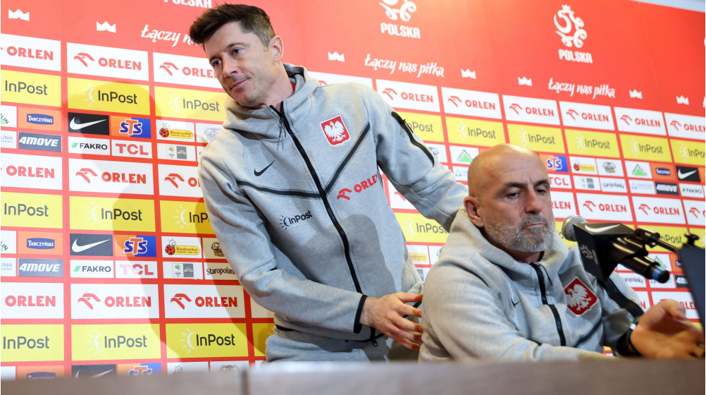 Polen: Nationaltrainer Probierz tritt nach Lewandowski-Streit zurück