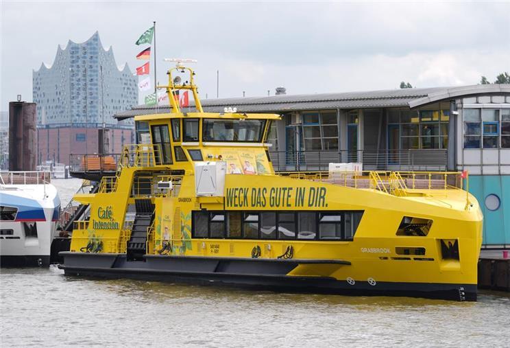 Hybridfähre „Grasbrook“: Hamburgs Neuer Klimastar