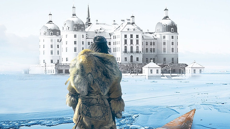 Schloss Moritzburg: Berührende Ausstellung "Dünnes Eis" über Inuit-Menschenschau