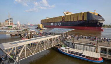 Mit Schiffstaufe: Fest der Reederei MSC im Hamburger Hafen | NDR.de - Nachrichten