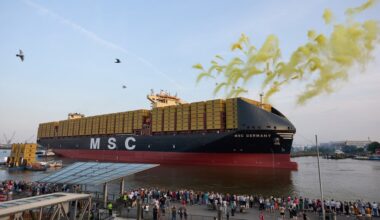 Mit Schiffstaufe: Fest der Reederei MSC im Hamburger Hafen | NDR.de - Nachrichten