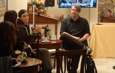 Interview mit Markus Heitz Markus Heitz bei der Pressekonferenz
