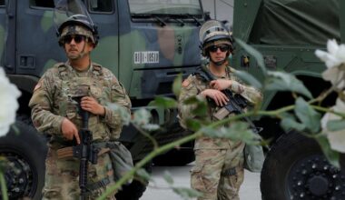 Erste Soldaten der Nationalgarde in Los Angeles angekommen