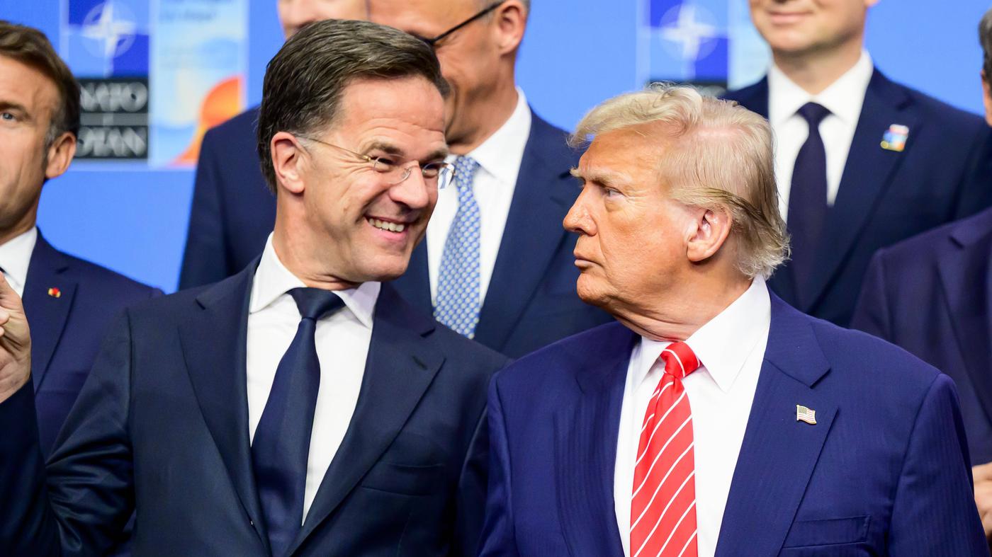 Nato-Chef Mark Rutte ist bei Donald Trump nichts peinlich – wie macht er das?