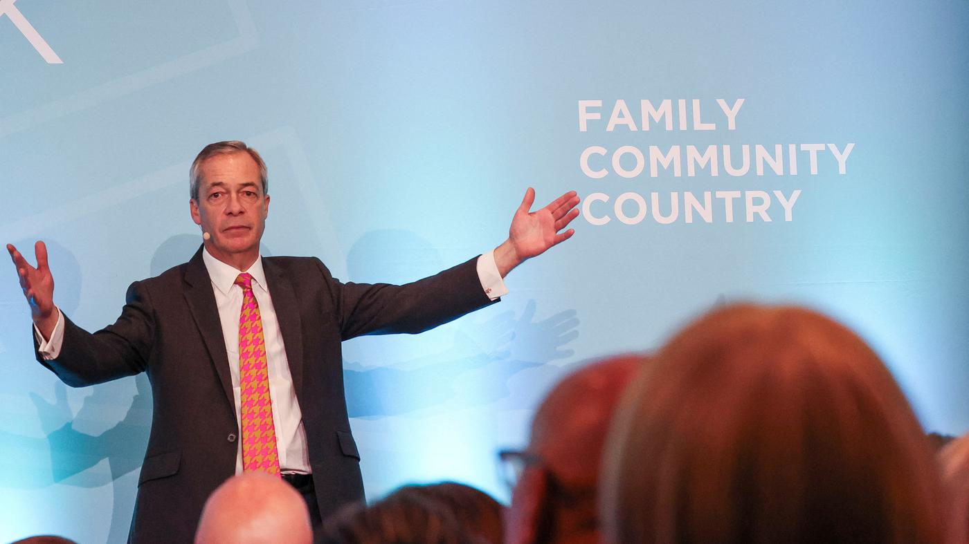 Rechtspopulistische Reform UK legt in britischer Umfrage zu