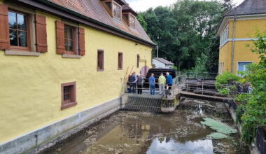 Obermühle kann dank Spende der Durlacher Bürgerstiftung weiterklappern