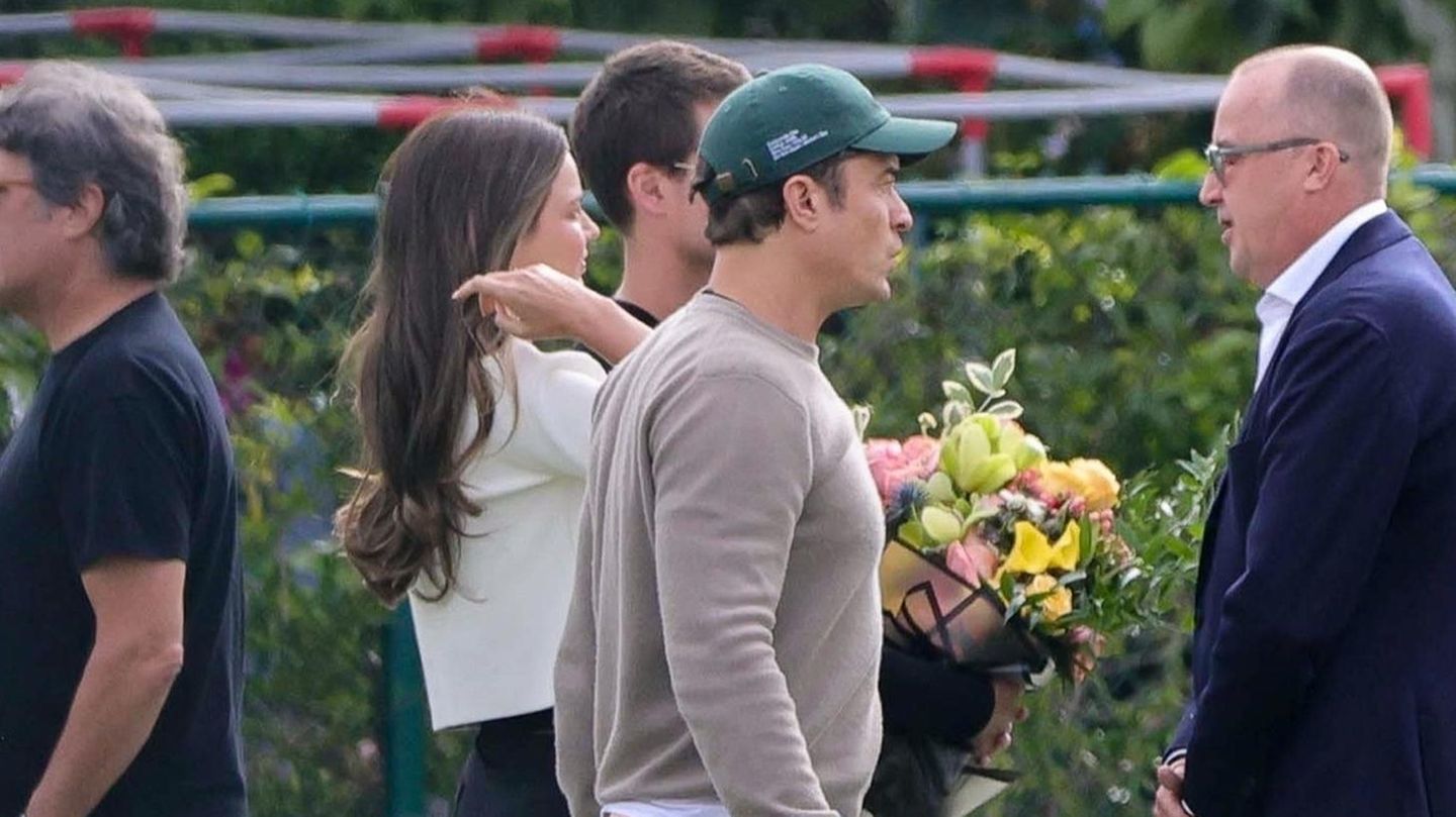 Orlando Bloom ist wieder vereint mit Ex Miranda Kerr