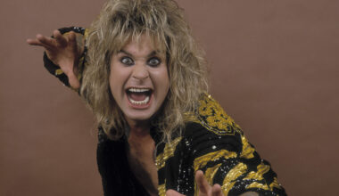 Portrait Ozzy Osbourne 1988
