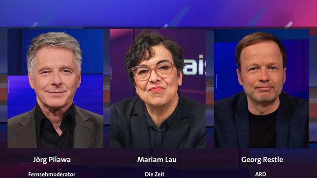 Jörg Pilawa, Mariam Lau und Georg Restle (v.l.n.r.)