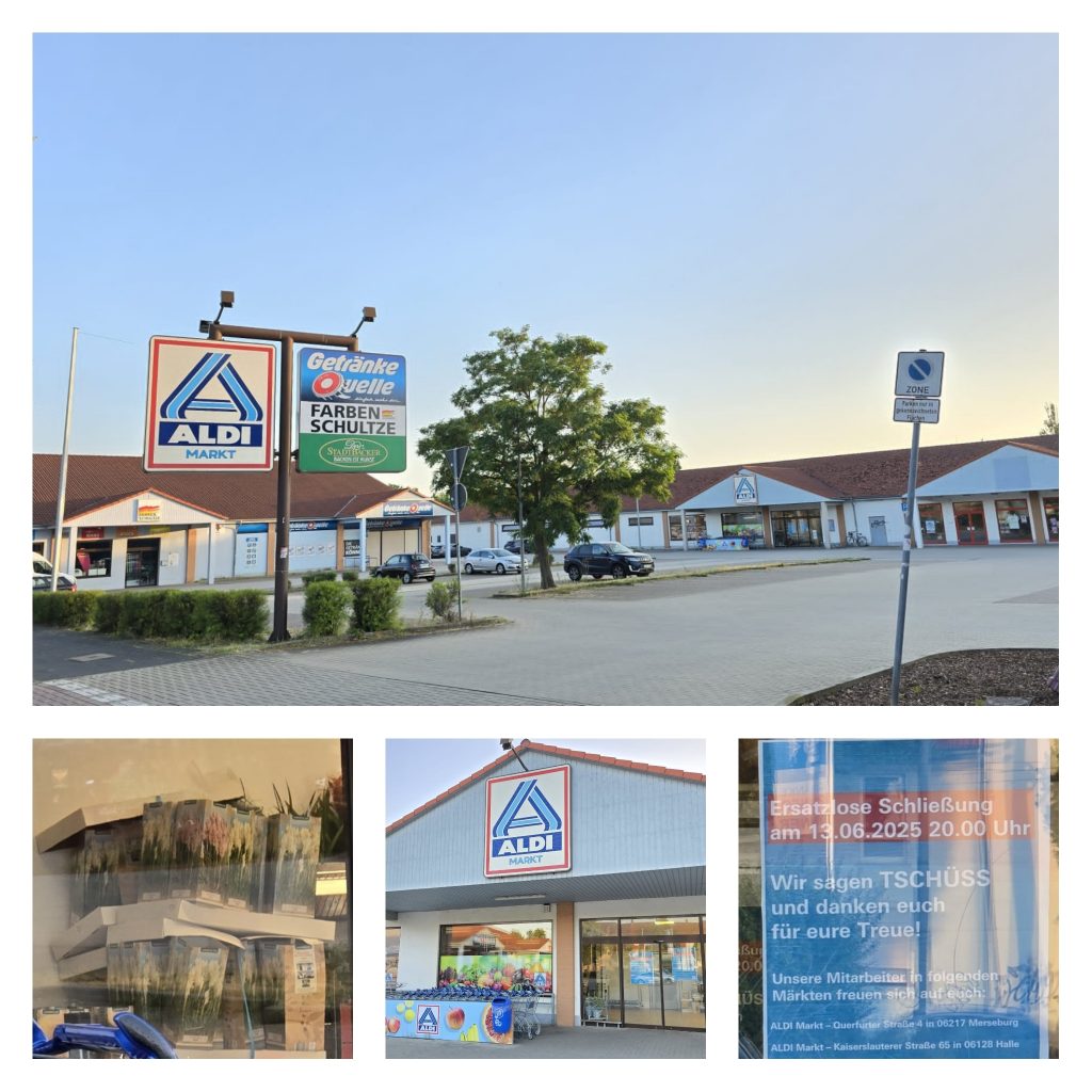 ALDI-Markt in Ammendorf jetzt endgültig geschlossen  – Du bist Halle