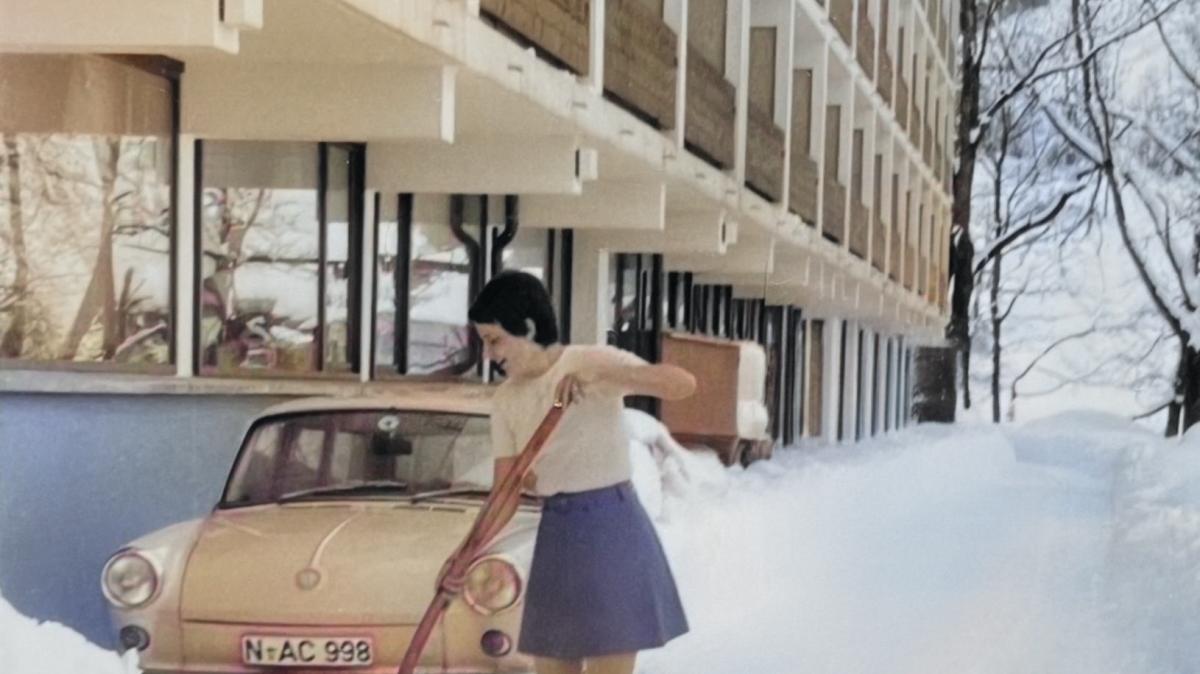 Was hat Ilka Scholz als Arzthelferin im Jahr 1970 in der Schlossbergklinik in Oberstaufen erlebt?