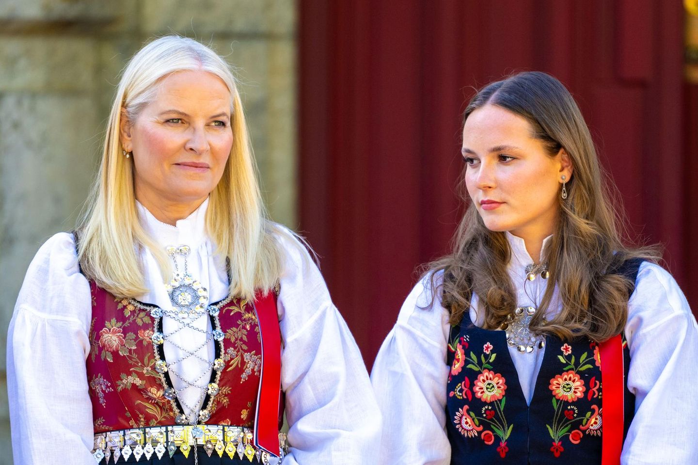 Prinzessin Mette-Marit und Prinzessin Ingrid Alexandra