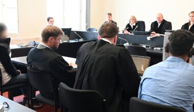 Urteil am Landgericht Hamburg: Haftstrafen für Palästinenser, die auf Tschetschenen einstachen