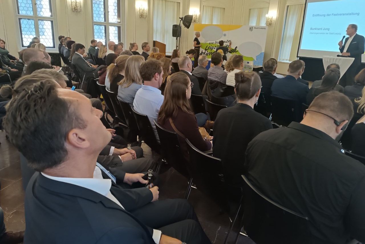 Blick ins Publikum bei der Rede des Oberbürgermeisters