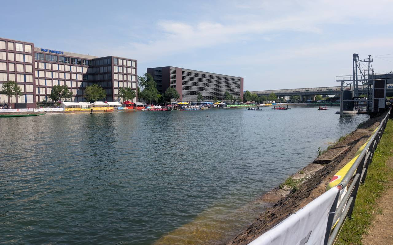 Unser Innenhafen: Restaurant-Meile und Wassersport-Arena!