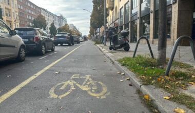 Berlins umstrittenster Pop-up-Radweg muss weg