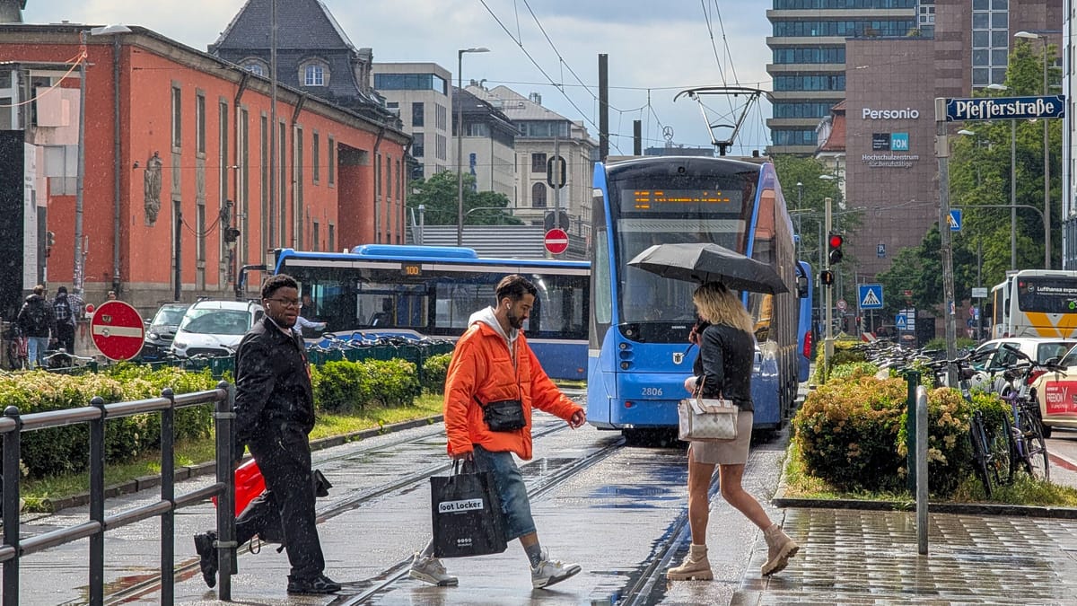Wetter in München: Regen und starke Böen
