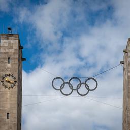 Die Olympischen Ringe am Berliner Olympiastadion (imago images/Eibner)