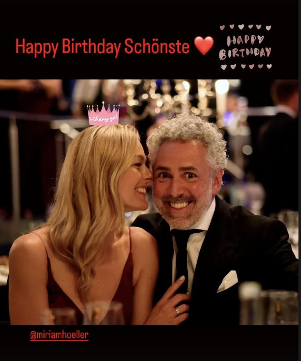 Zum Geburtstag seiner großen Liebe: Roland Trettl überrascht Miriam Höller mit romantischem Paarfoto