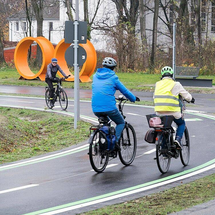 Neuer Radweg-Versuch an der Wattenscheider Straße