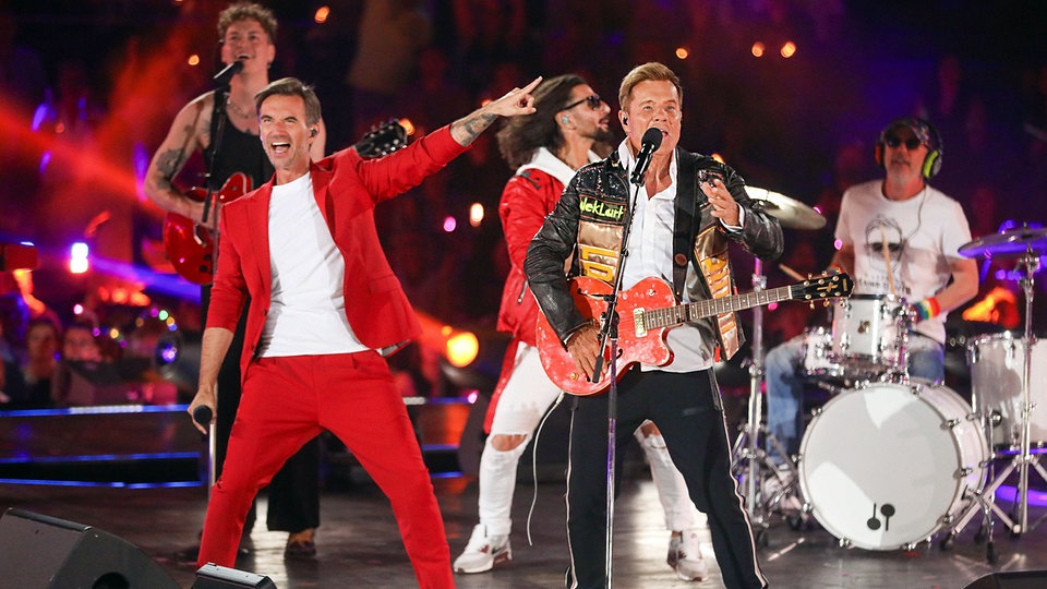 Dieter Bohlen und Andrea Berg bei Florian Silbereisen beim Schlagerboom Open Air 2025 in Kitzbühel: Das waren die Highlights