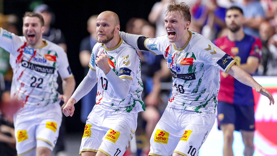 Champions League: SC Magdeburg im Finale nach Thriller gegen Barcelona