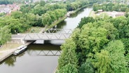 Die Kanalbrücke in Lingen © Screenshot 