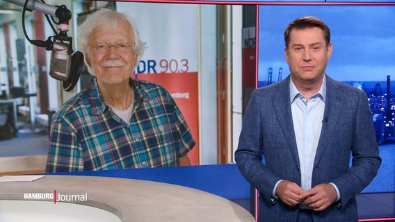 Moderator Jens Riewa im Studio. © Screenshot 