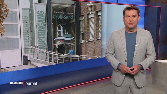 Moderator Jens Riewa im Studio © Screenshot 