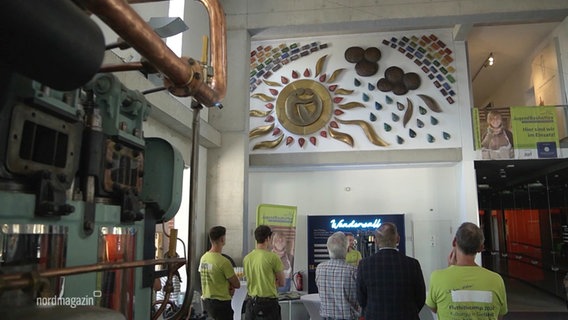 Das neue Kunstwerk im Phantechnikum. © Screenshot 