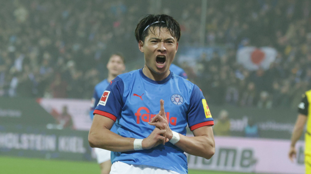 Gladbach: So viel Ablöse will Holstein Kiel für Shuto Machino