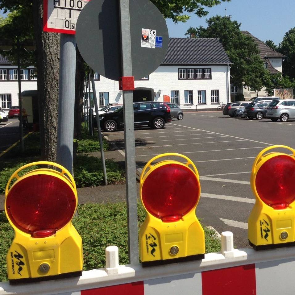 Aufbau für Kimes und Schützenfest in Meerbusch beginnt