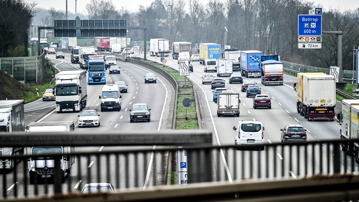 Autobahn in der Pfingstwoche zwischen Bottrop und Essen gesperrt