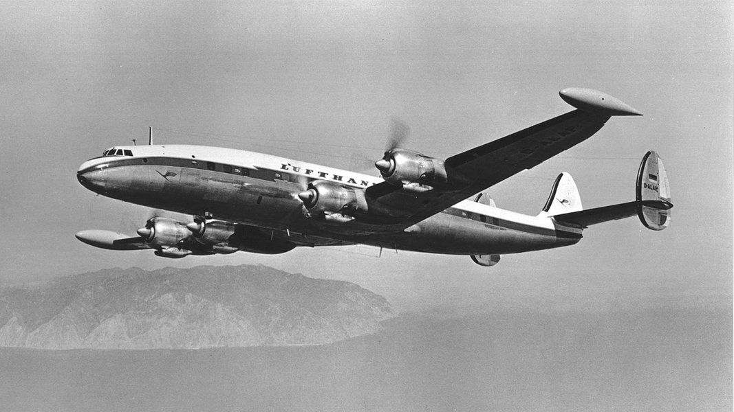 Vor 70 Jahren: "Super Connie'" fliegt von Hamburg nach New York | NDR.de - Geschichte