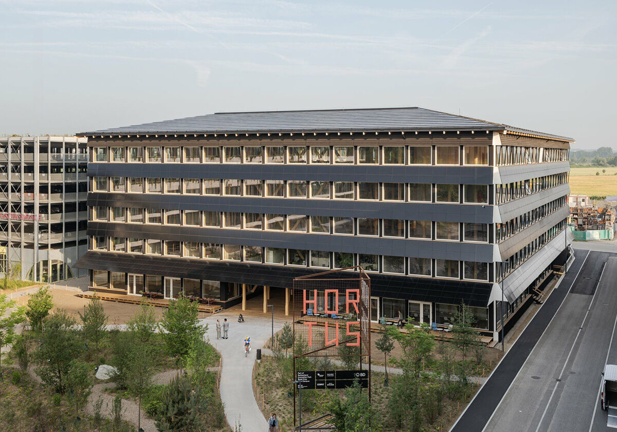 Bürobau in Basel von Herzog & de Meuron / Realexperiment mit Lehmdecken - Architektur und Architekten - News / Meldungen / Nachrichten