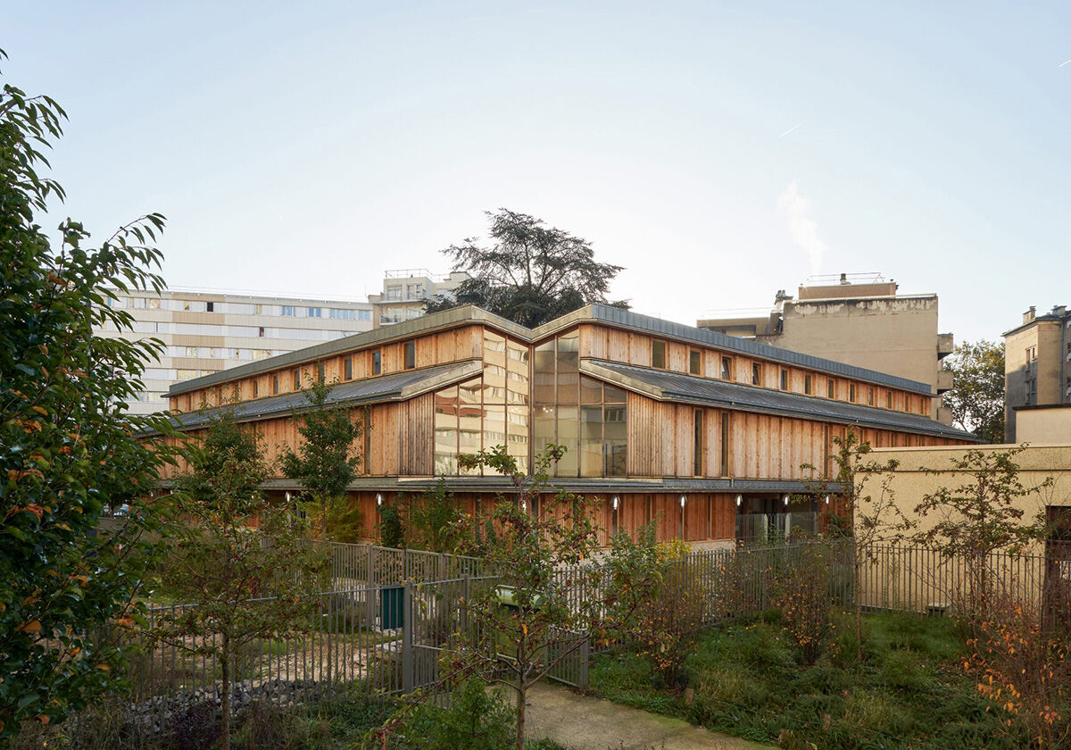 Kindergarten von Guillaume Ramillien Architecture in Paris / Hortus conclusus für die Kleinen - Architektur und Architekten - News / Meldungen / Nachrichten