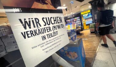 Weniger Zeitarbeit und Minijobs auf dem deutschen Arbeitsmarkt