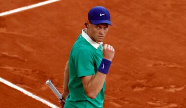 French Open - Jannik Sinner fegt über Andrej Rublew hinweg