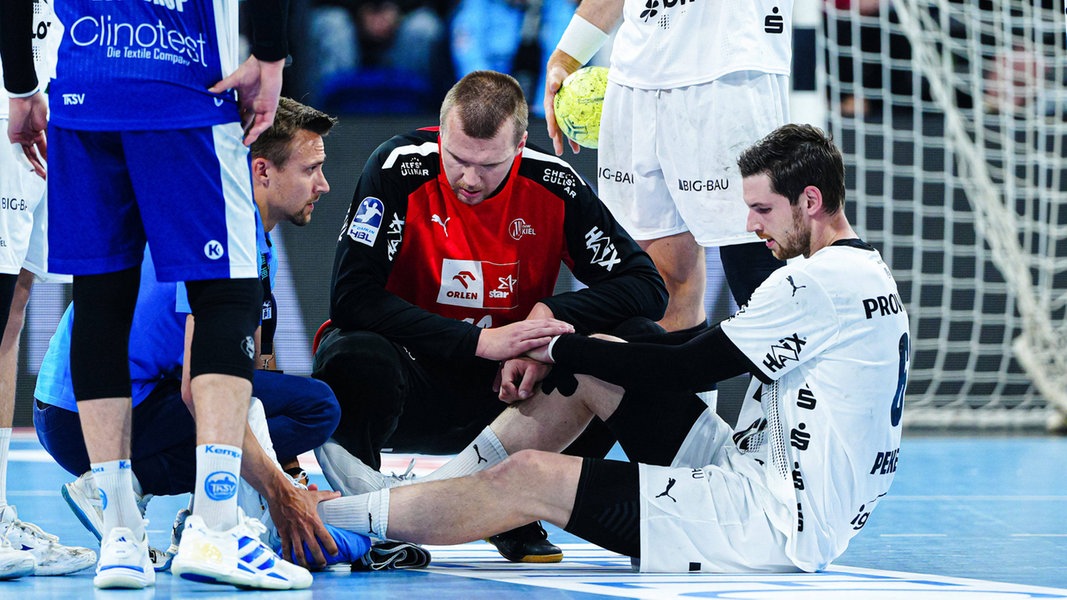 THW Kiel befürchtet Achillessehnenriss bei Pekeler | NDR.de - Sport