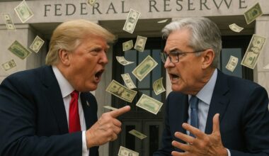 Donald Trump und Fed-Chef Jerome Powell