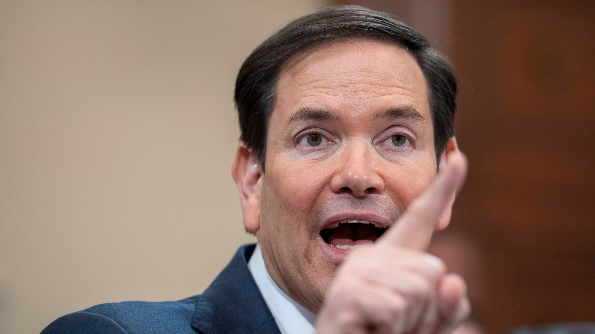 US-Außenminister Marco Rubio: Mit einer Äußerung über das Tiananmen-Massaker hat er Streit zwischen den USA und China ausgelöst.