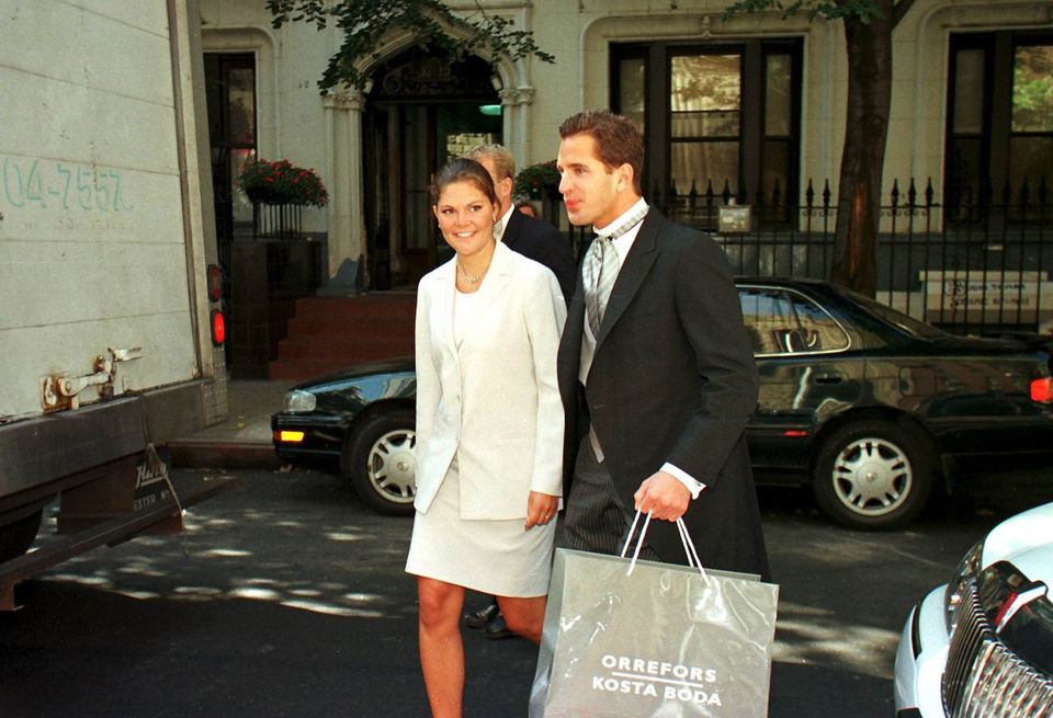 Prinzessin Victoria und Daniel Collert im Oktober 1999 in New York.