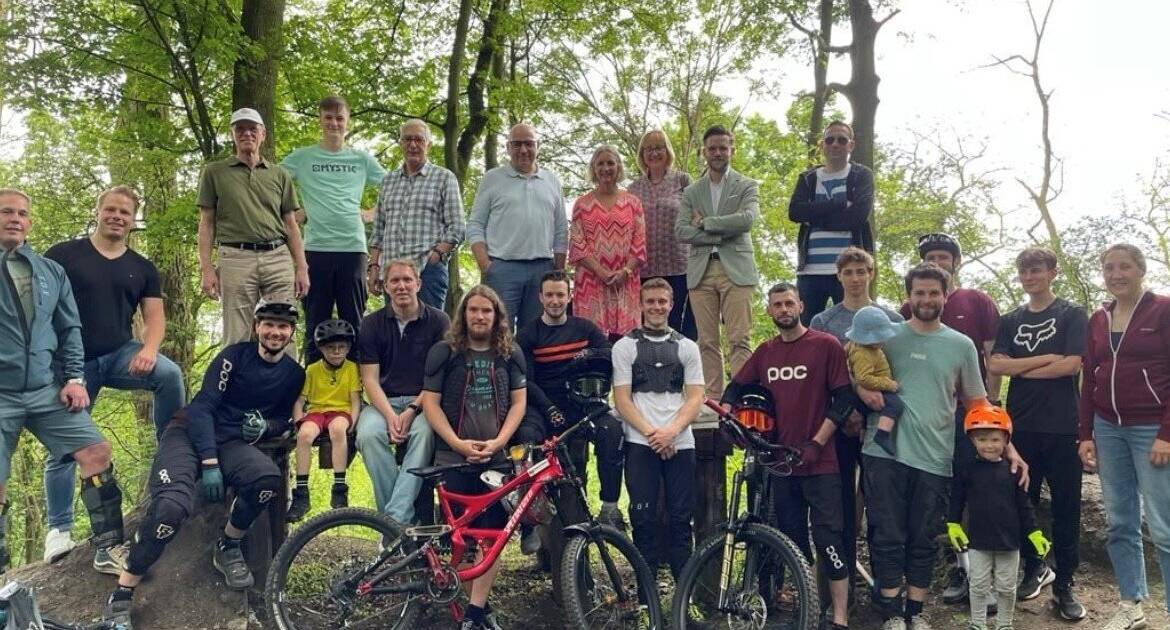 Sport in Gladbach: Mountainbike-Strecke am Müllberg geplant