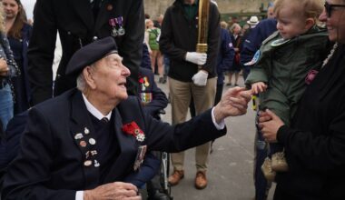 Veteranen erinnern an ihre Landung in der Normandie vor 81 Jahren