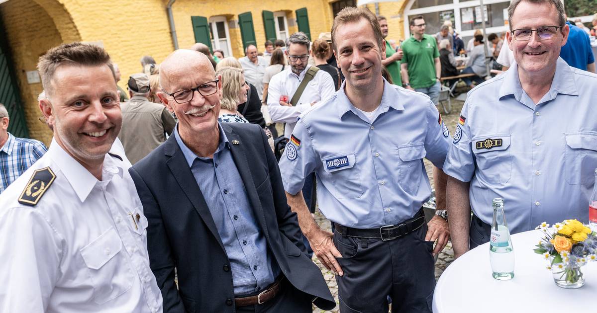 Ehrenamtler feiern am Haus Katz