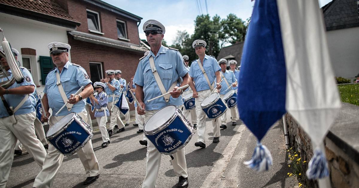 In Kalkum wird Schützenfest gefeiert.