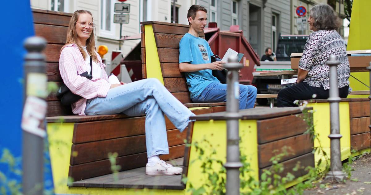 Sitzen statt Parken – Projekt am Ölberg in Wuppertal gestartet