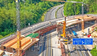 A46 Wuppertal: Sperrung am Sonnborner Kreuz